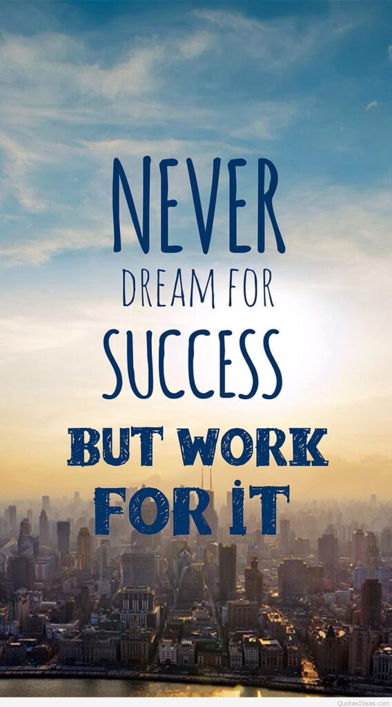desktop wallpaper dream success quote and for mobile phone of sucess